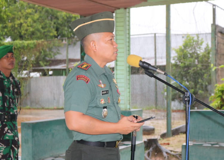 Jam Komandan, Dilanjutkan Halal – Bihalal Dandim 0309/Solok Ingatkan Anggota Jaga Sinergitas, Soliditas dan Netralitas