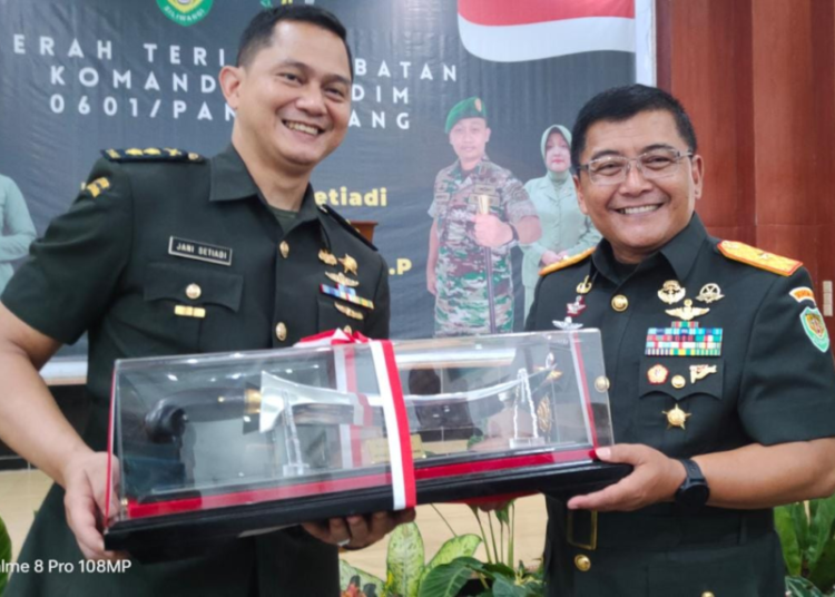 Brigjen TNI Tatang Subarna Pimpin Serah Terima Jabatan Dandim 0601/Pandeglang