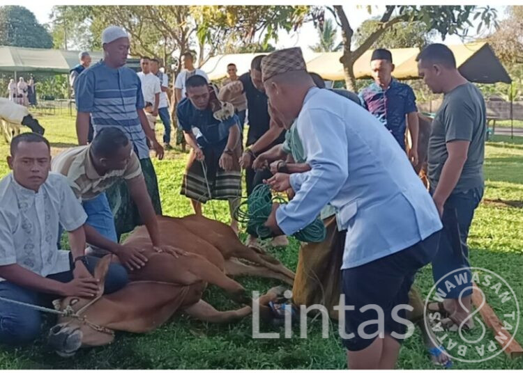 Danyon Yonif Raider 301/PKS : Mari Jadikan Momentum Idul Adha Makin Mempertebal Keimanan