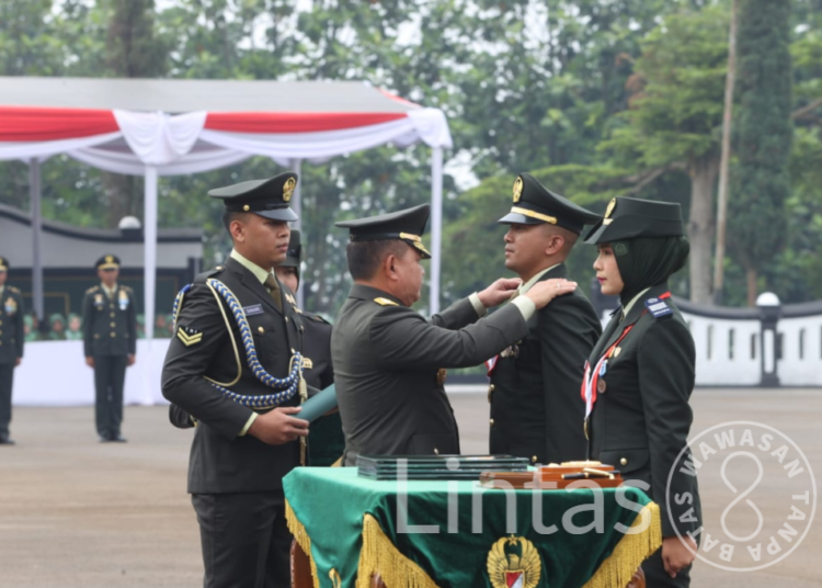 Lantik 1.025 Perwira, Kasad : Jadilah Perwira Berkarakter, Berintegritas, Kreatif, Inovatif dan Bermoral Baik