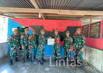 Pangdam Pattimura Berikan Apresiasi Kepada Prajurit Satgas Yonarhanud 3/YBY Berprestasi