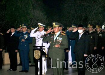 Pangdam XII/Tpr Pimpin Apel Kehormatan Dan Renungan Suci