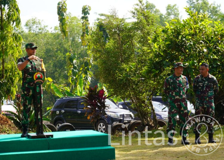 Latihan Lapang Penanggulangan Bencana Korem 071/Wijayakusuma di Tutup