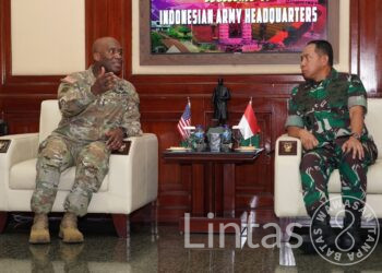 Pererat Kerja Sama, Wakasad Terima Kunjungan Commanding General Of I Corps US Army