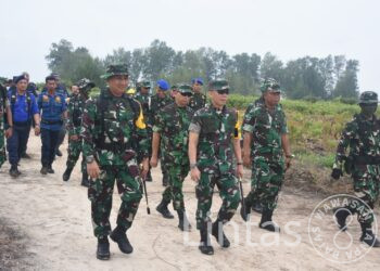 Pangdam I/BB Tinjau Uji Tembak Rudal Canggih Pertahanan Udara TNI AD