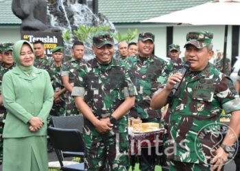 Pamitan di Korem 023/KS, Pangdam I/BB Titip Pesan Kepada Komandan Satuan