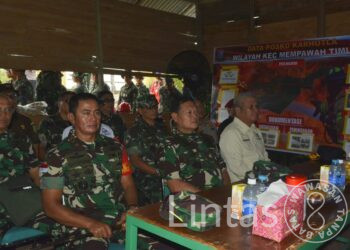 Pangdam XII/Tpr & Kapolda Kalbar Dampingi Panglima TNI Tinjau Penanganan Karhutla