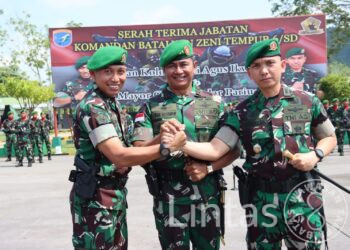 Sertijab Danyon Zipur 6/SD, Pangdam XII/Tpr : Pimpin Prajurit Dengan Hati