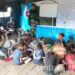 Keren Pos Pintu Jawa Satgas Mobile Raider 300 Jadi Tempat Belajar Anak-Anak Papua