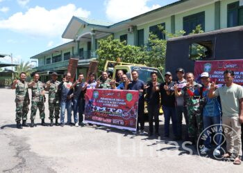 Dandim 0104/Atim Melepas Rombongan Kodim Langsa Adventure Trail (KOLAT 04) ke Banda Aceh