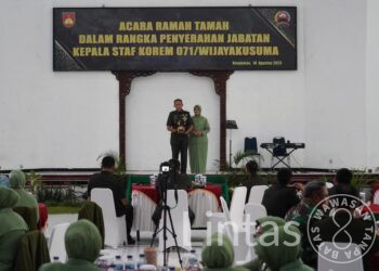 Danrem Wijayakusuma Terima Penyerahan Jabatan Kasrem