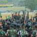 Pangdam III/SLW Mayjen TNI Kunto Arief Wibowo, S.IP. Saksikan Langsung Kegiatan Latihan di Yonif Raider 301/PKS