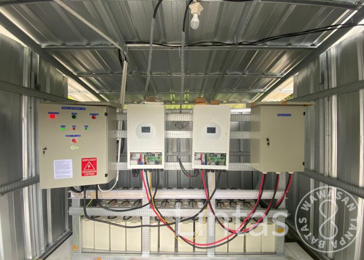 Satgas Yonif 310/KK Berpartisipasi Bangun Rumah Daya & PLTS untuk Puskesmas di Perbatasan RI-PNG