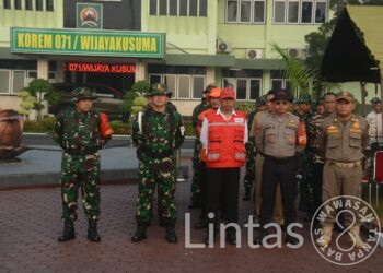 Optimalkan Latposko-I, Korem Wijayakusuma Lakukan Gladi Lapang Latihan Penanggulangan Bencana Alam di Wilayah