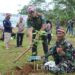 Wujudkan Sinergitas Lingkungan , Dandim 0613/Ciamis & Kapolres Ciamis Lakukan Penanaman Bibit Pohon di Jalatrang
