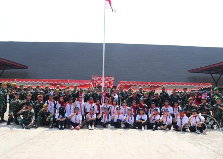 Mahasiswa Dari Berbagai Wilayah, Ikuti Upacara HUT Ke-78 Kemerdekaan RI di Perbatasan