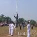 Gerak Cepat Sertu Ahmadi Memanjat Dan Menyambung Tali Bendera Yang Putus