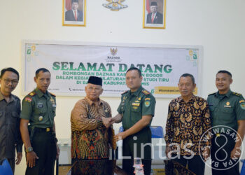 Wujud Kepedulian Kepada Warga Tak Mampu, Dandim 0613/Ciamis Serahkan Hasil Infaq & Sedekah Dari Prajurit & PNS Kepada Baznas Kab .Ciamis Sebagai Langkah Solutif Tingkatkan Ekonomi Umat