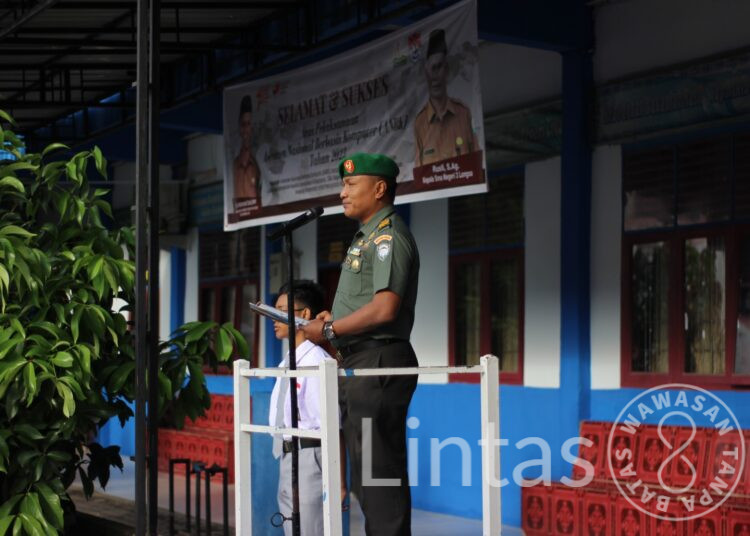 Ini Pesan Dandim 0104/Atim, Saat Saweu Sikula di SMA Negeri 3 Langsa