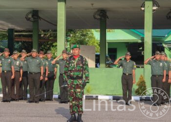 Kodim 0104/Atim Upacara Bendera Merah Putih Wujud Dalam Kesetiaan