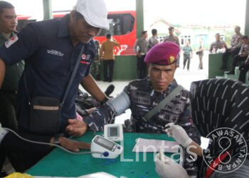 Donor Darah Jadi Rangkaian Meriahkan HUT TNI Ke 78 Di Kodim 0104/Atim