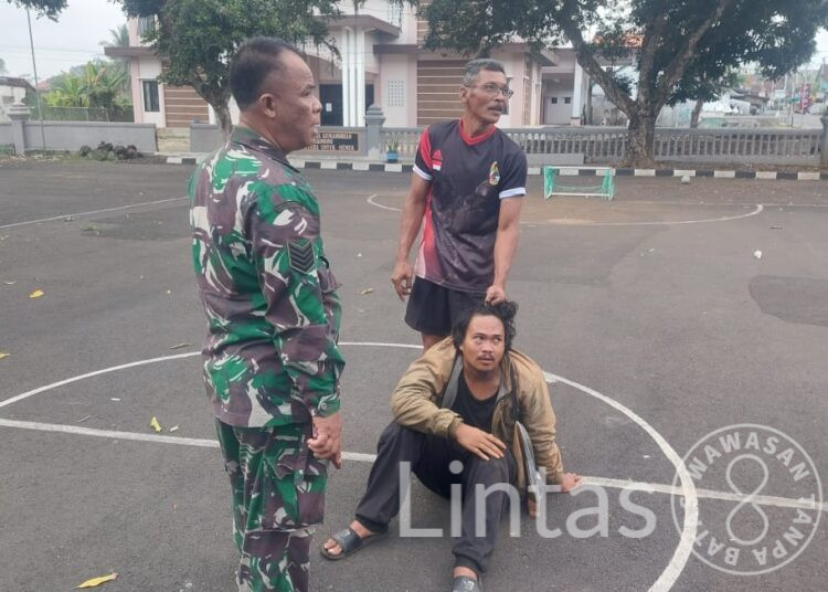 Di Lokasi Kejadian, Pelaku Pencabulan Anak di Bawah Umur Langsung Ditangkap Danramil Cipaku Kodim 0613/Ciamis