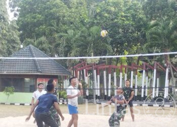Smash Maut Voli Pasir Prajurit Menarmed 2 Kostrad