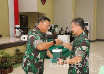 Danrem 033/WP Dan Danrem 022/PT Diserahterimakan