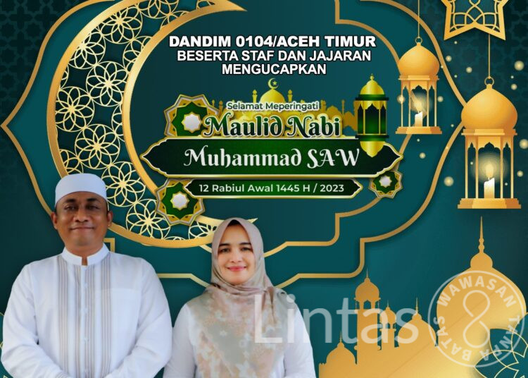 Peringatan Maulid Nabi Muhammad SAW, Dandim Ajak Teladani Sifat Nabi