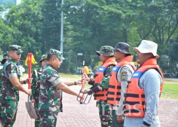 Kasad Canangkan Gerakan Revitalisasi Sungai Deli Medan