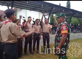 Ini Dia, Peran Babinsa Dalam Meningkatkan Semangat Anak Pramuka