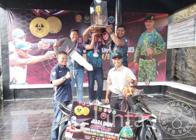Lomba Menembak Alap Alap Precision Championship 2023, Pasmar 2 Sabet Piala Danyonarhanud 2 Kostrad