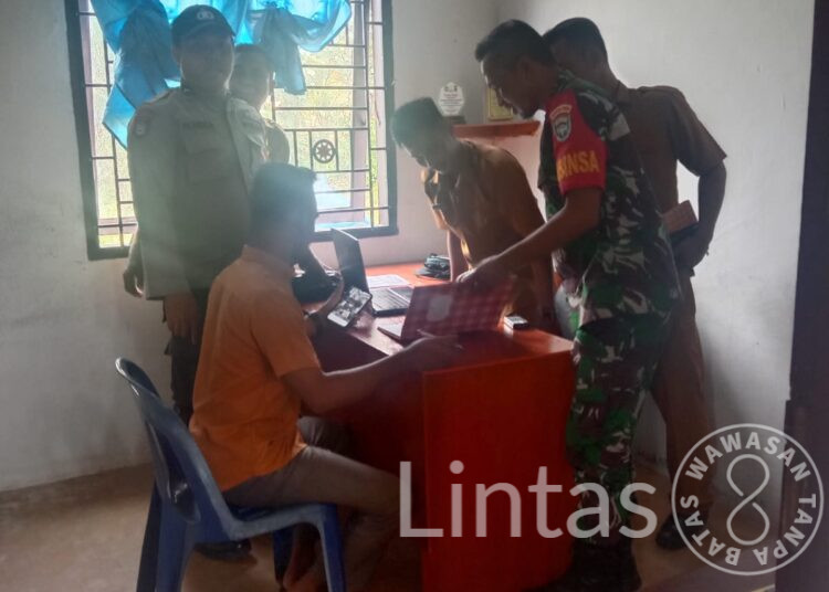 Babinsa Kecamatan Sungai Raya Lakukan Pengecekan Data Geo Demo & Konsos, Ini Tujuannya