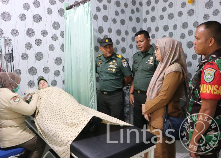 Peringati HUT TNI Ke 78, Kodim 0104/Atim Bersama BKKBN Gelar Pekan Pelayanan KB Kesehatan