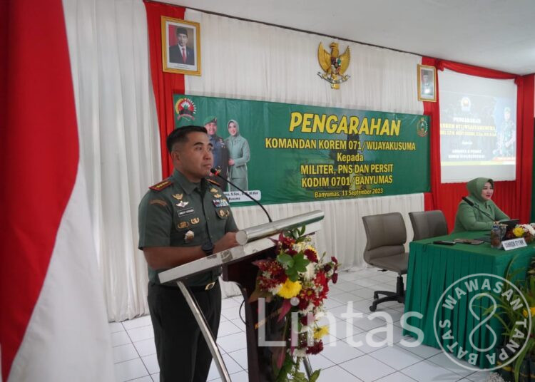 Danrem 071/Wijayakusuma : Jadikan Pola KUSUMA Dan WIJAYA Sebagai Acuan Melaksanakan Tugas Pokok