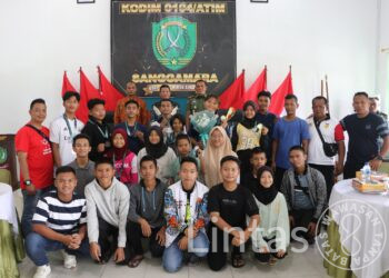 Atlet Forki Binaan Kodim 0104/Atim Raih 10 Mendali di Kejuaraan Karate Open Championship Pangdam IM