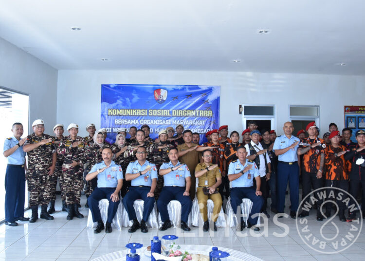 Dispotdirga Lanud Husein Sastranegara Adakan Komsos Dirgantara