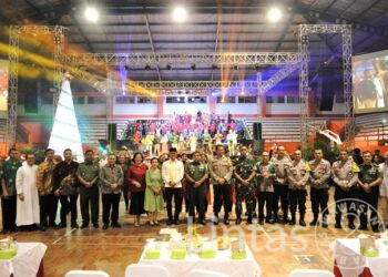 Perkokoh Toleransi Umat Beragama, Danrem Wijayakusuma Hadiri Perayaan Natal Bersama