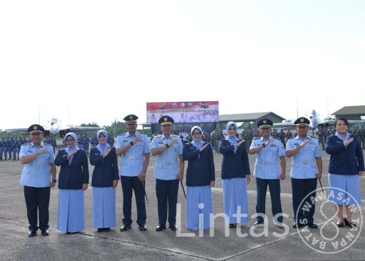 Dua Jabatan Komandan Skadron Udara Jajaran Lanud Sultan Hasanuddin Diserahterimakan