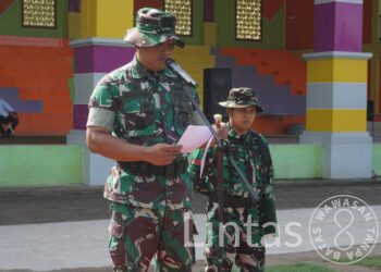 Dandim 1419/Enrekang Pimpin Apel Gelar Pasukan Persiapan Pengamanan Pemilu