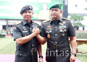 TNI AD Gelar Sertijab, Tongkat Estafet Kasad Berpindah ke Jenderal TNI Maruli Simanjuntak