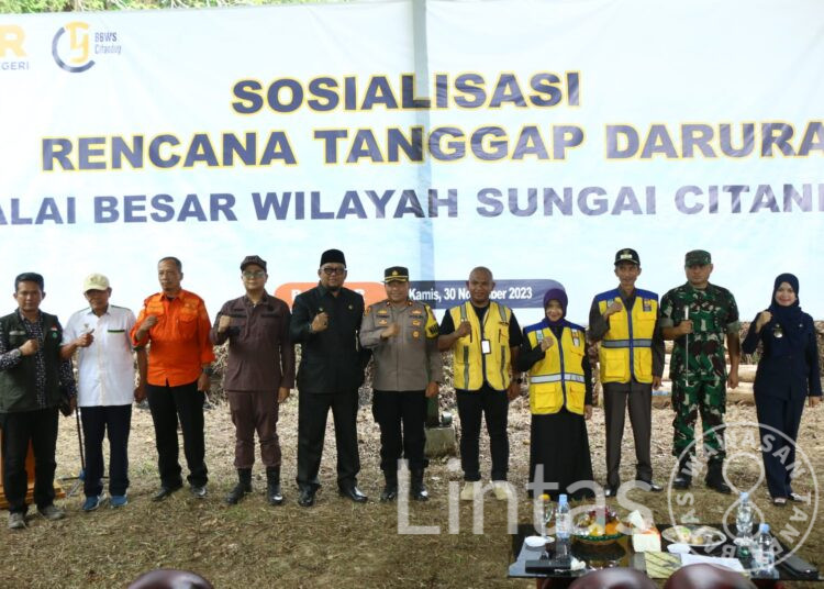 Minimalkan Resiko Bencana, Dandim 0613/Ciamis Beserta Forkopimda Banjar Sosialisasikan Latihan Tanggap Bencana di Daerah Rawan Bencana