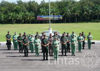 Kunjungan Kerja Dankodiklatad Dan Ketua Persit KCK PG Kodiklatad Ke Puslatpur
