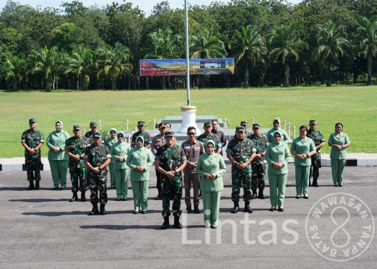 Kunjungan Kerja Dankodiklatad Dan Ketua Persit KCK PG Kodiklatad Ke Puslatpur