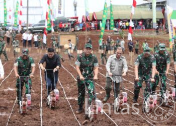 Kasad : Ubah Lahan Tidur Jadi Lahan Produktif!