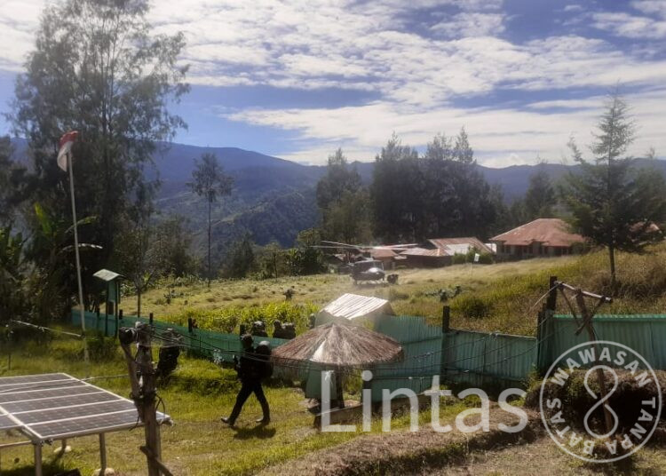 Pasukan TNI Beserta Polri Gerak Cepat Rebut Homeyo Intan Jaya
