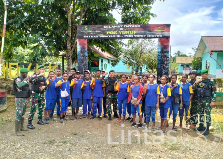 Nasi Goreng Ala Satgas Yonif 310/KK, Kedepankan Edukasi Bagi Pelajar di Perbatasan