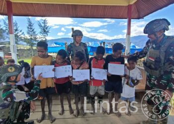 Peringati Harkitnas, Satgas Buaya Putih Ciptakan Kegembiraan Dengan Lomba