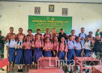 Generasi Muda Harus Sadar Pentingnya Bela Negara, Ini Yang Dilakukan Satgas Yonif 310/KK