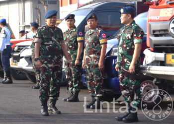 Lanud Husein Sastranegara Gelar Apel Kesiapsiagaan Bencana Alam